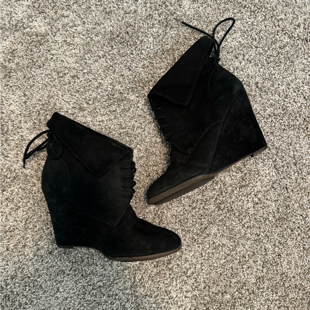 Zara Suede Booties